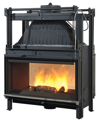 Cheminees Philippe Radiante 1001 DF firebox