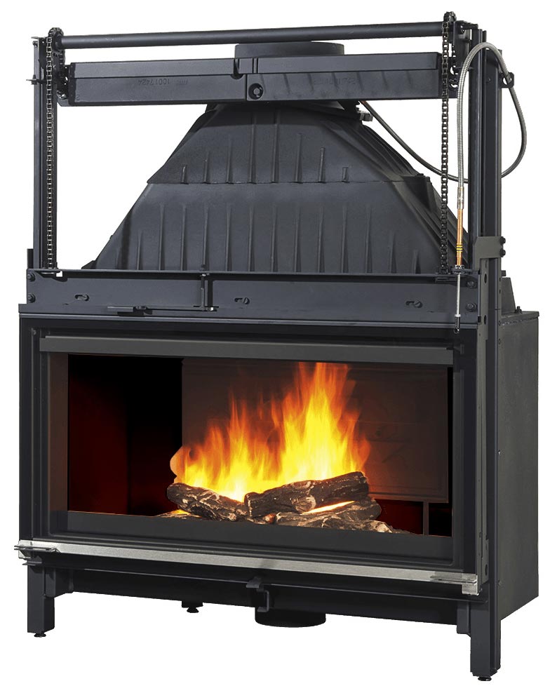 Cheminees Philippe Radiante 1001 firebox