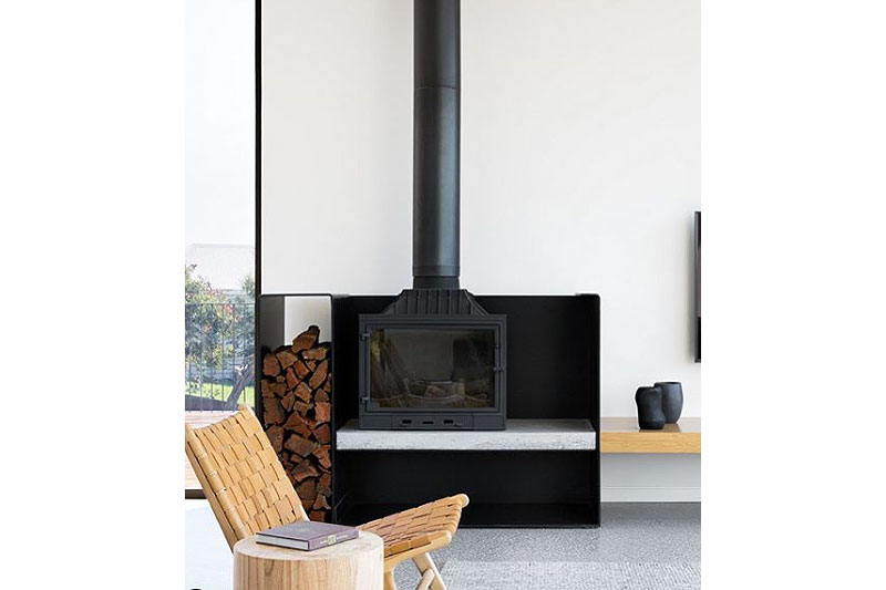 Cheminees Philippe Wood Fireplace