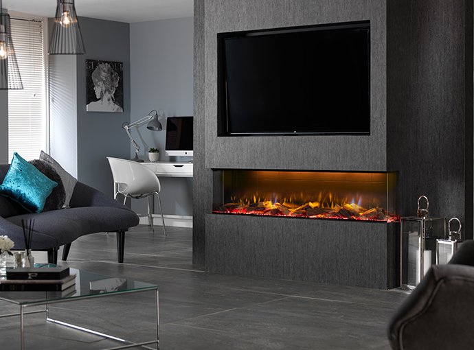 Real Flame Electric Fireplace Vivente