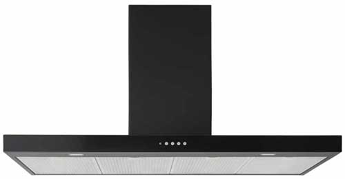 falcon stove 110CM CANOPY RANGEHOOD black