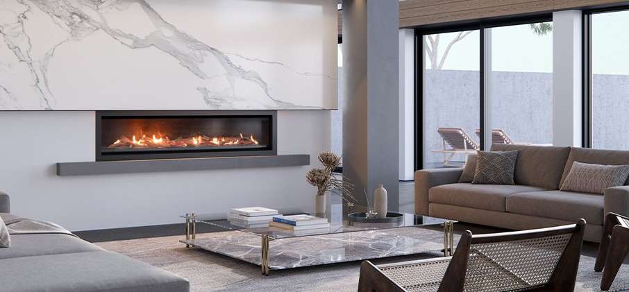 Real Flame Gas Fireplace Element 1200